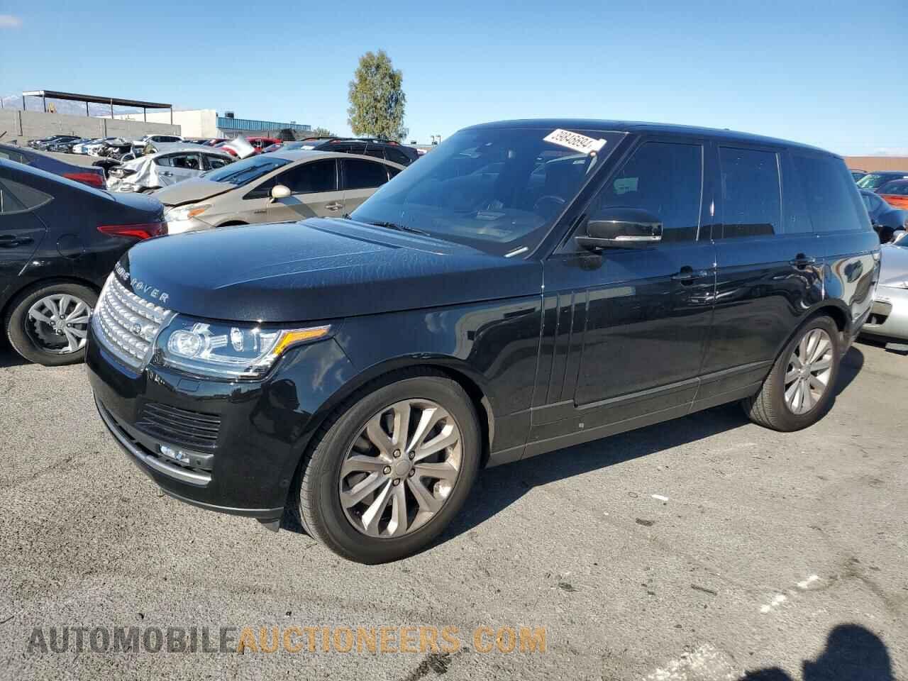SALGS2VF9GA285019 LAND ROVER RANGEROVER 2016