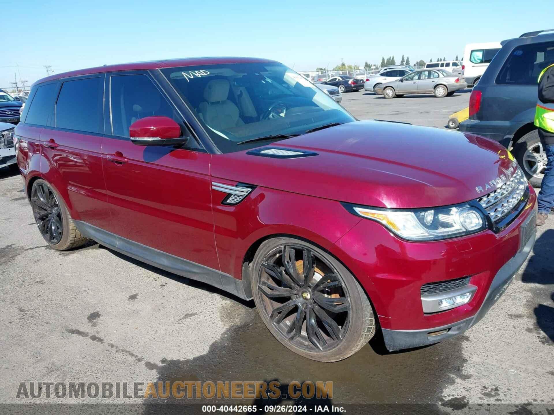 SALWR2VF5FA628480 LAND ROVER RANGE ROVER SPORT 2015