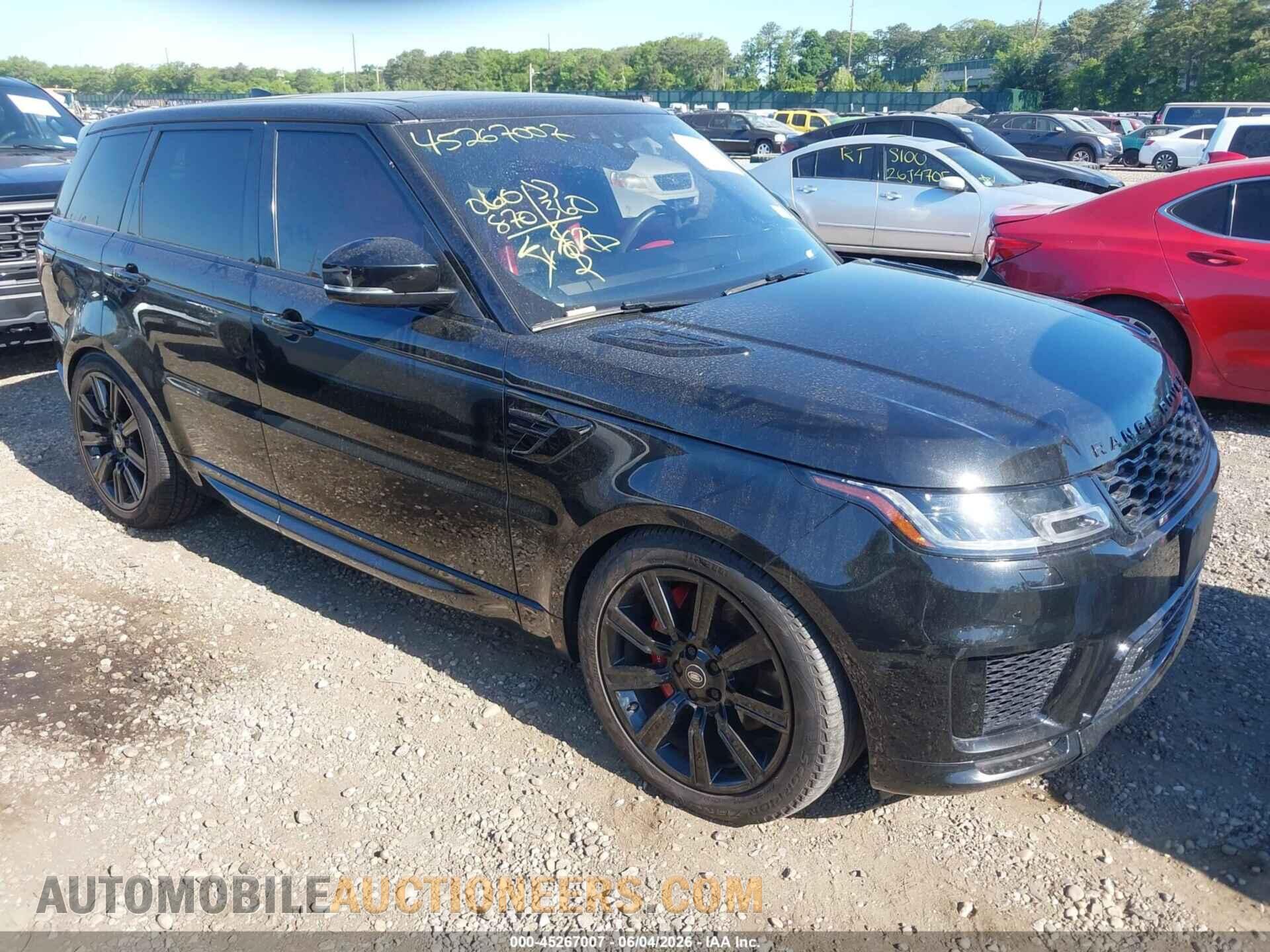 SALWS2RUXLA733332 LAND ROVER RANGE ROVER SPORT 2020