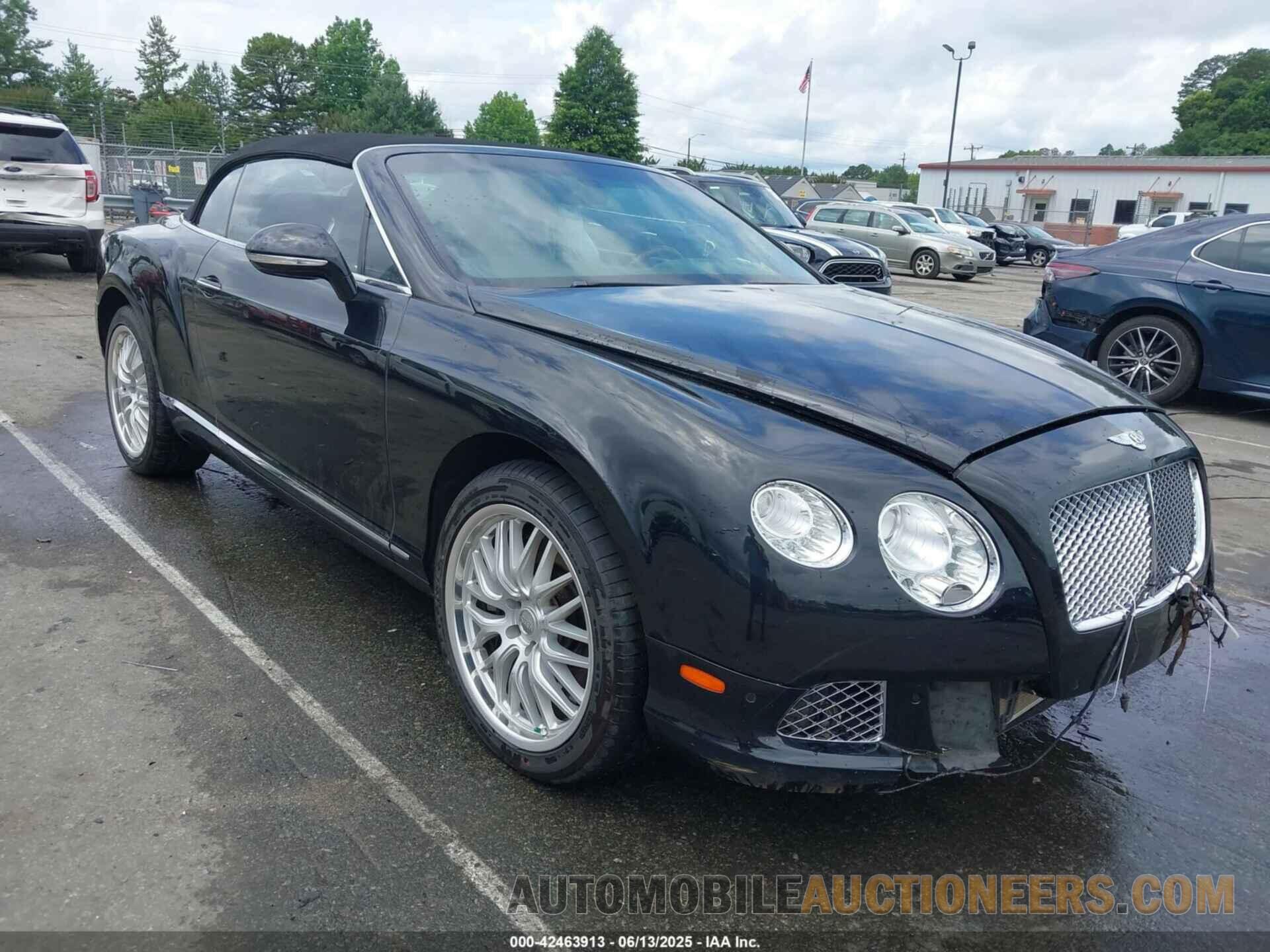 SCBGR3ZA7CC076290 BENTLEY CONTINENTAL GTC 2012