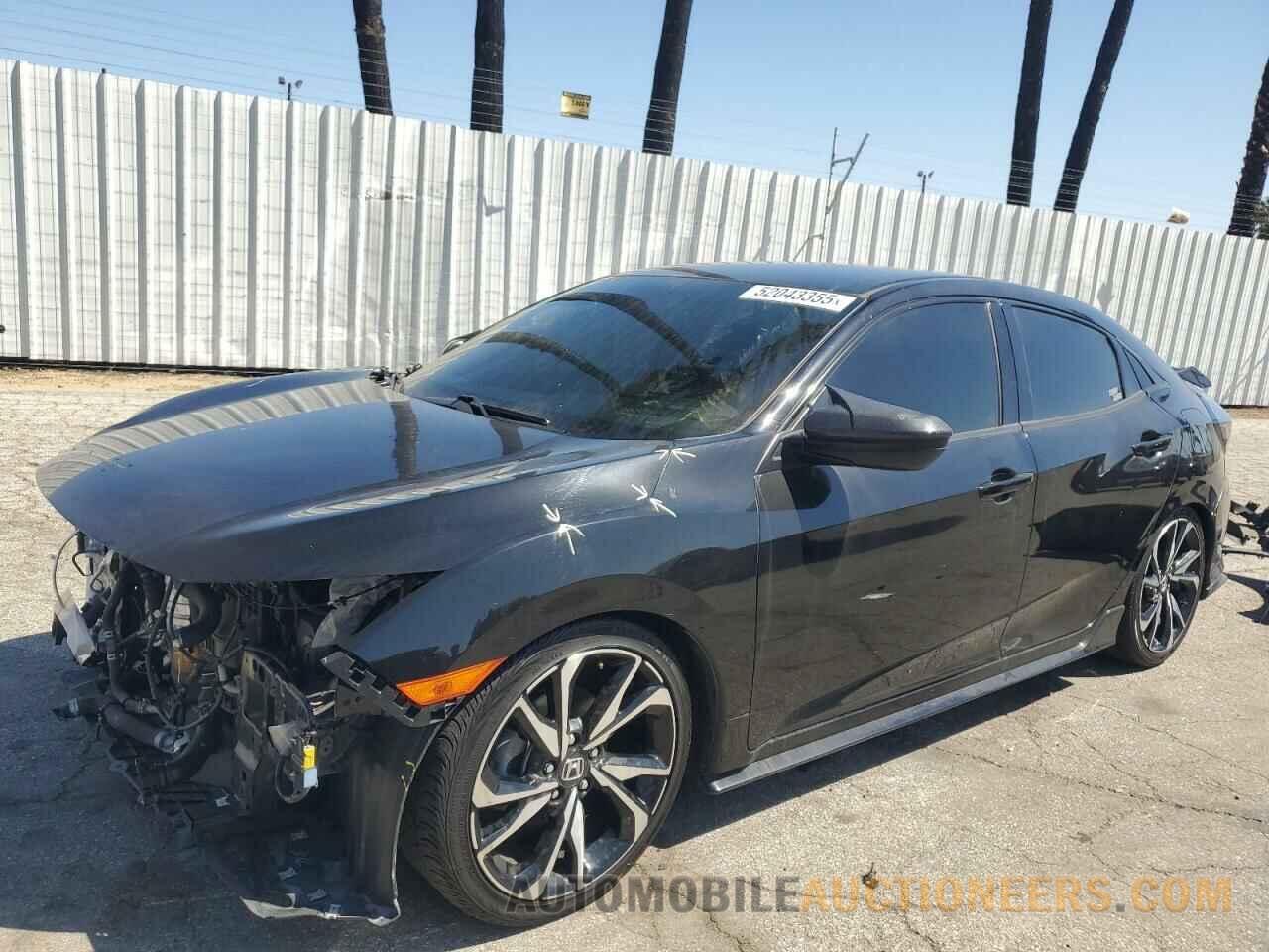 SHHFK7H43JU432572 HONDA CIVIC 2018
