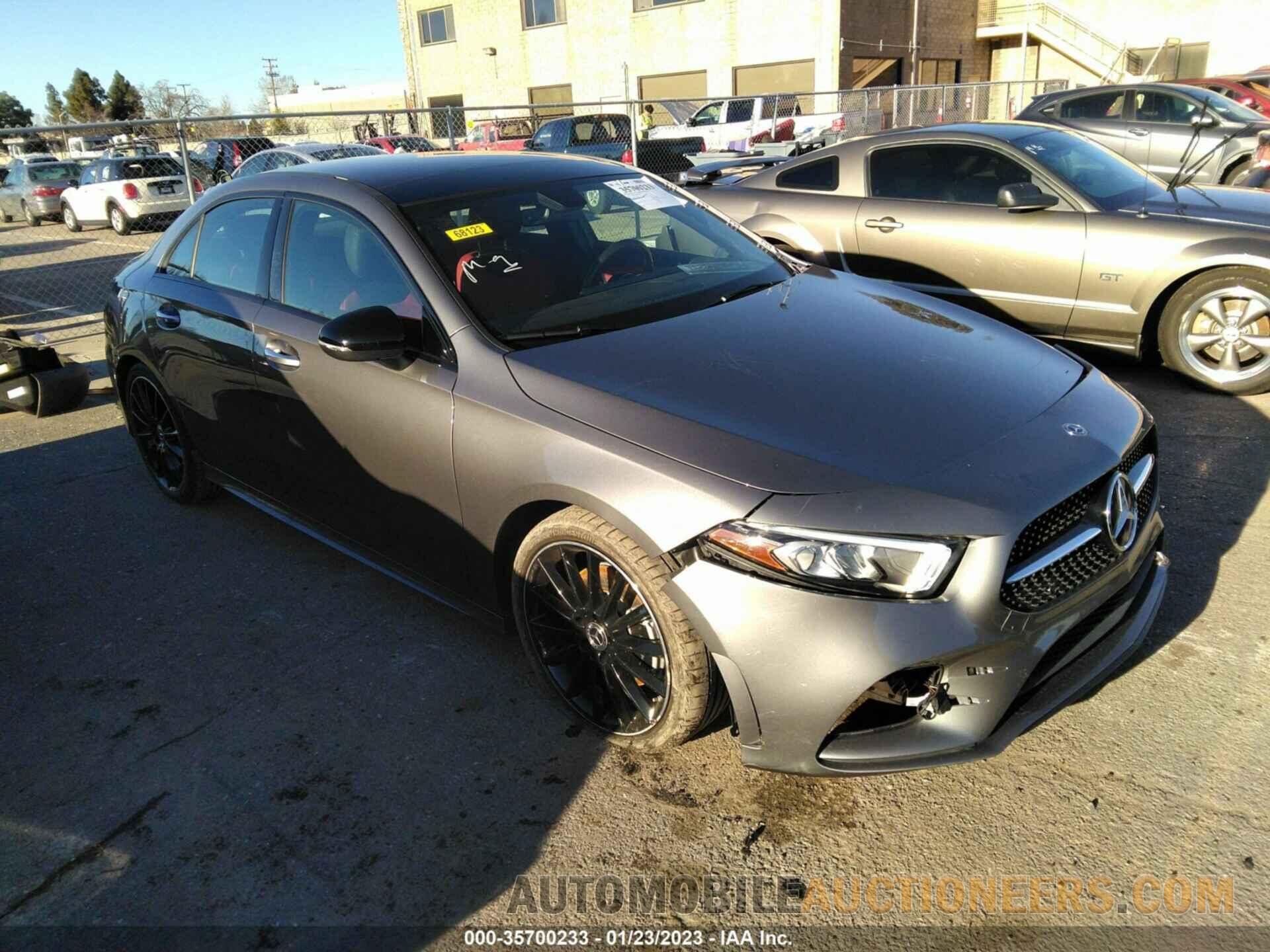 W1K3G4EB7LJ225174 MERCEDES-BENZ A-CLASS 2020