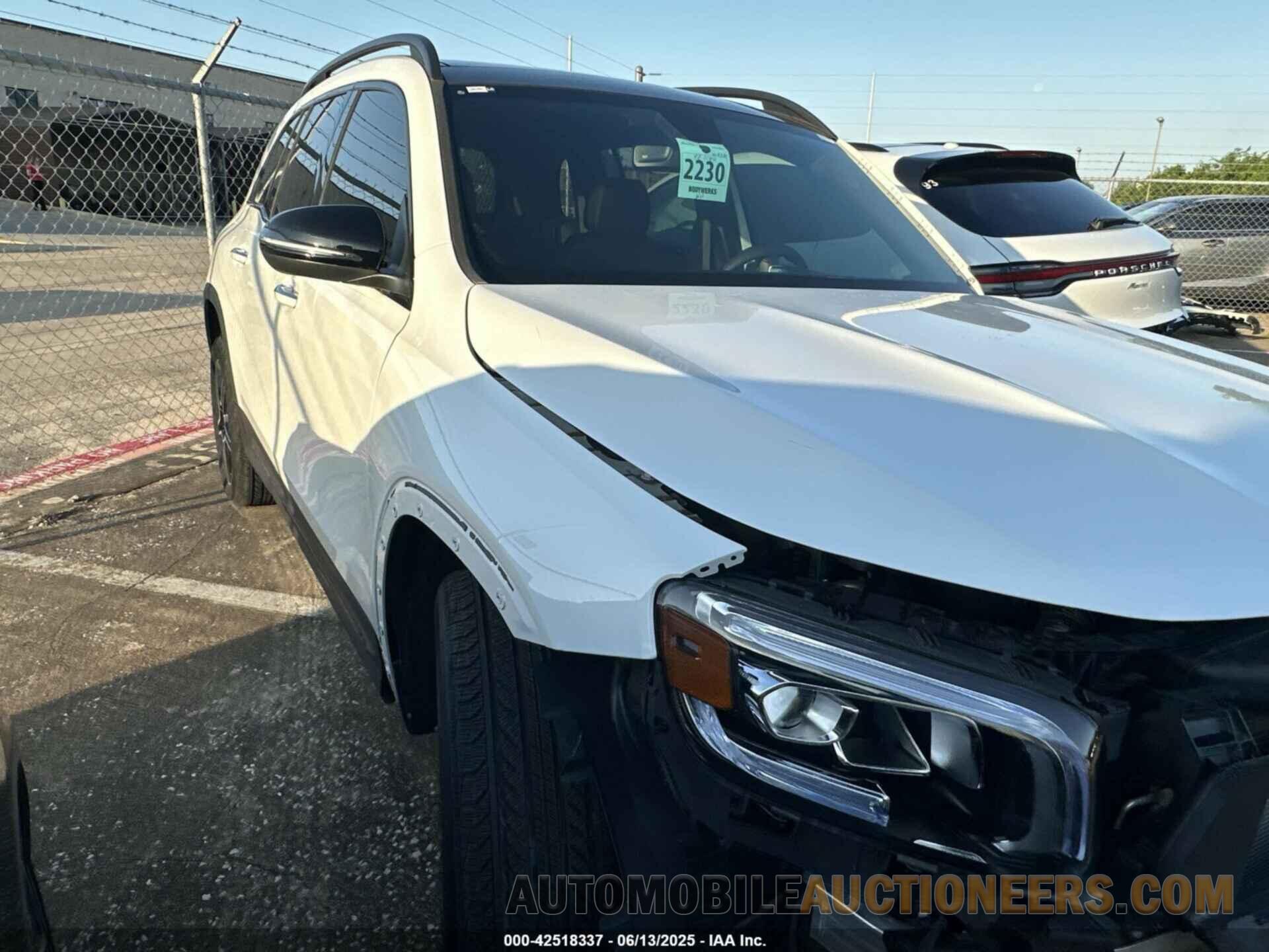 W1N4M4GB5PW321861 MERCEDES-BENZ GLB 250 2023