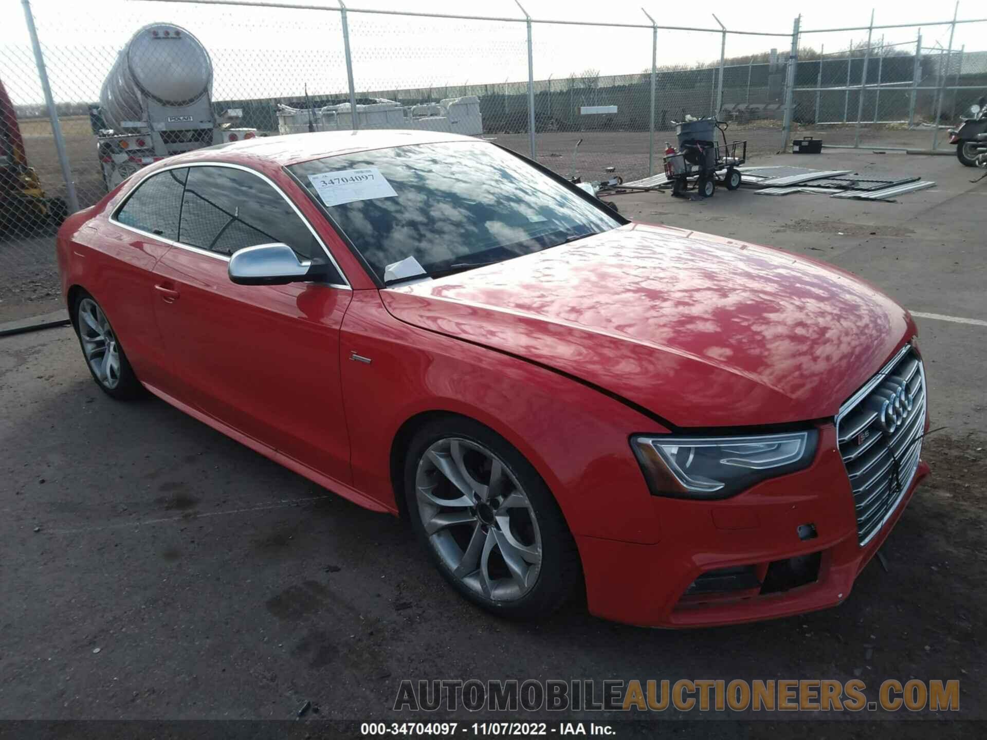 WAUCGAFR5DA016762 AUDI S5 2013