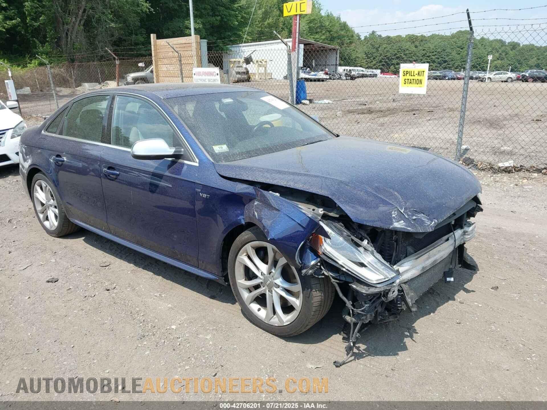 WAUDGAFL9DA214762 AUDI S4 2013