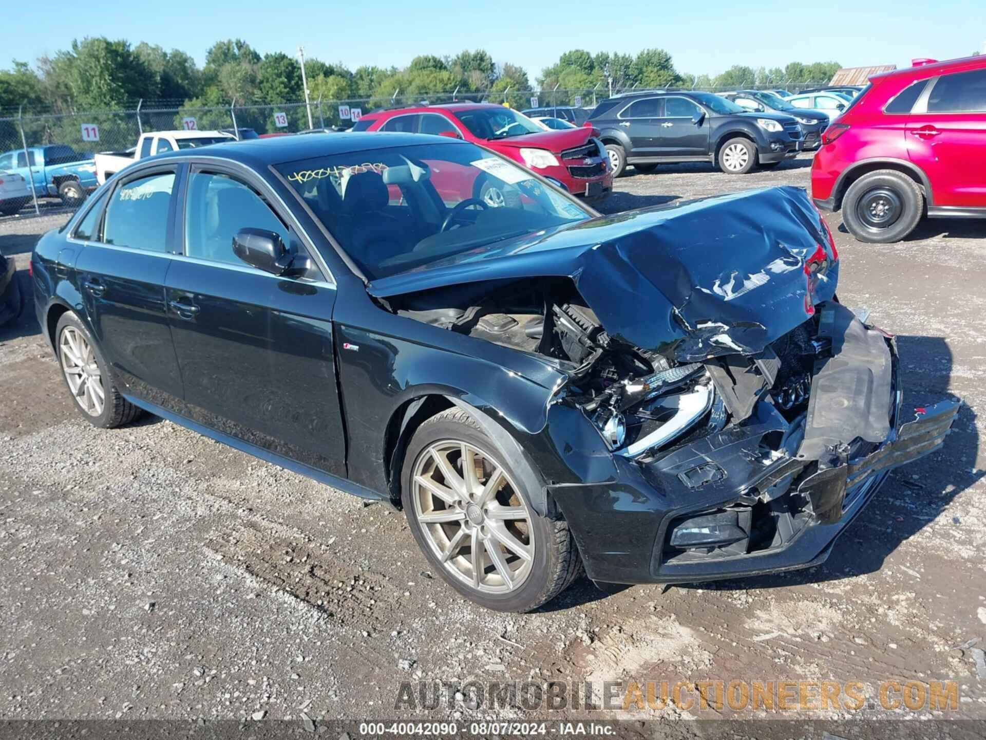 WAUFFAFL8GN009233 AUDI A4 2016
