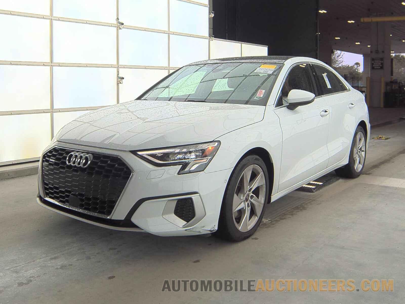 WAUHUDGY2PA133791 Audi A3 Sedan 2023