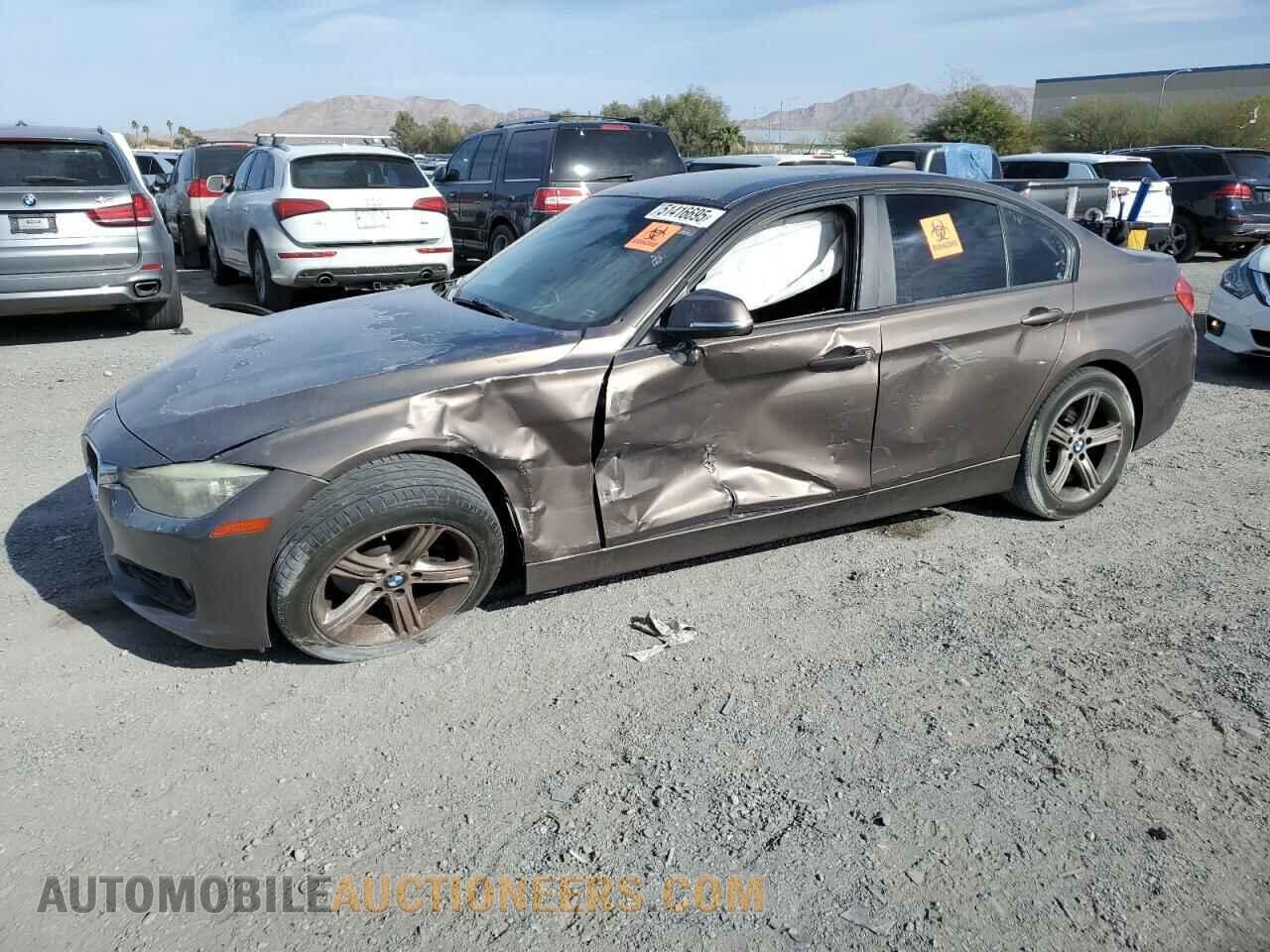 WBA3A5C5XDF601821 BMW 3 SERIES 2013