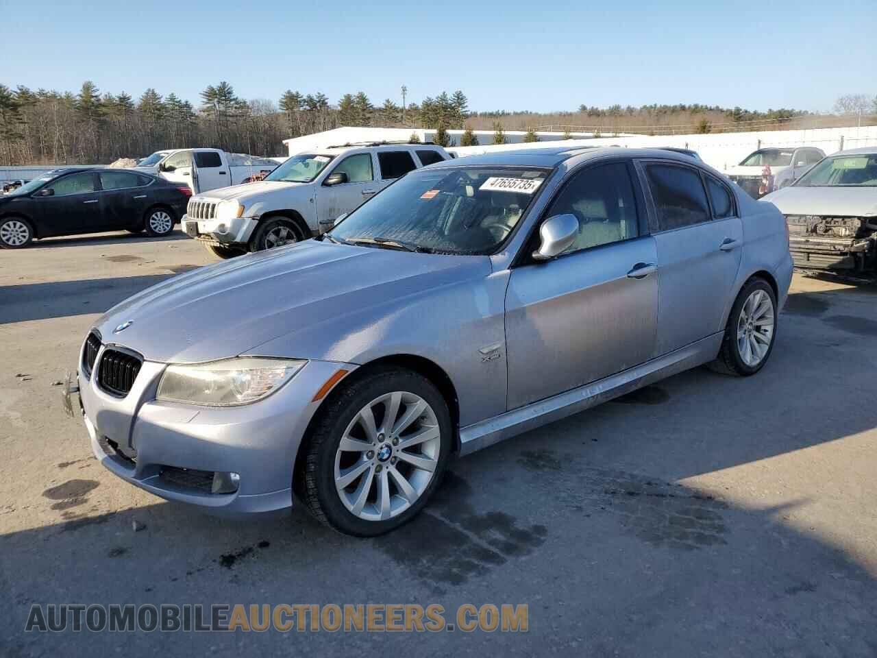 WBAPK7C57BA819607 BMW 3 SERIES 2011