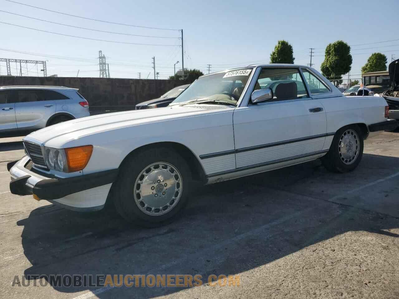 WDBBA48D8GA045467 MERCEDES-BENZ SL-CLASS 1986