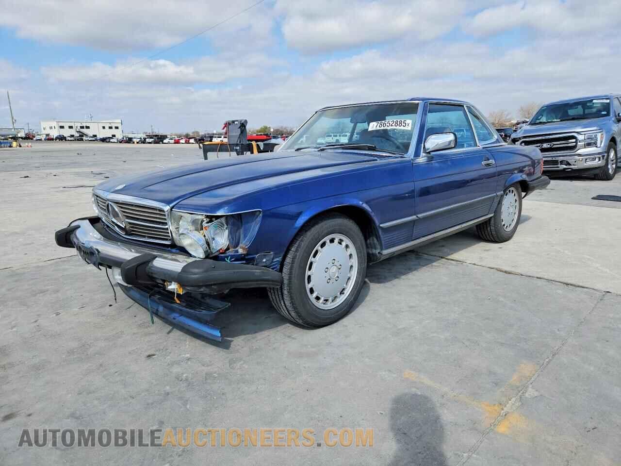 WDBBA48DXGA041937 MERCEDES-BENZ SL-CLASS 1986