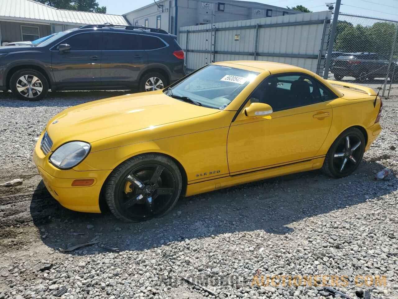 WDBKK65F61F191519 MERCEDES-BENZ SLK-CLASS 2001