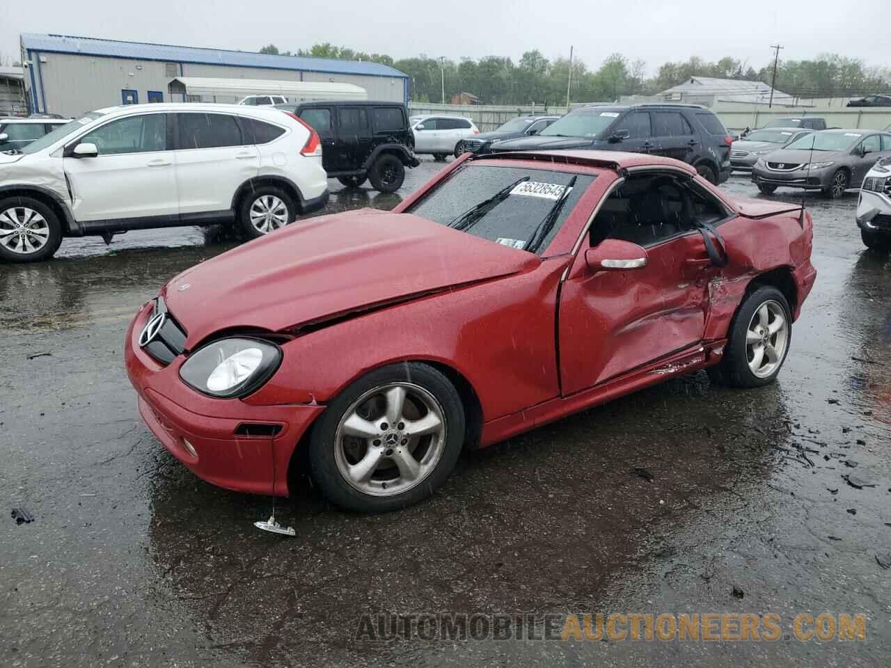 WDBKK65FX2F250217 MERCEDES-BENZ SLK-CLASS 2002