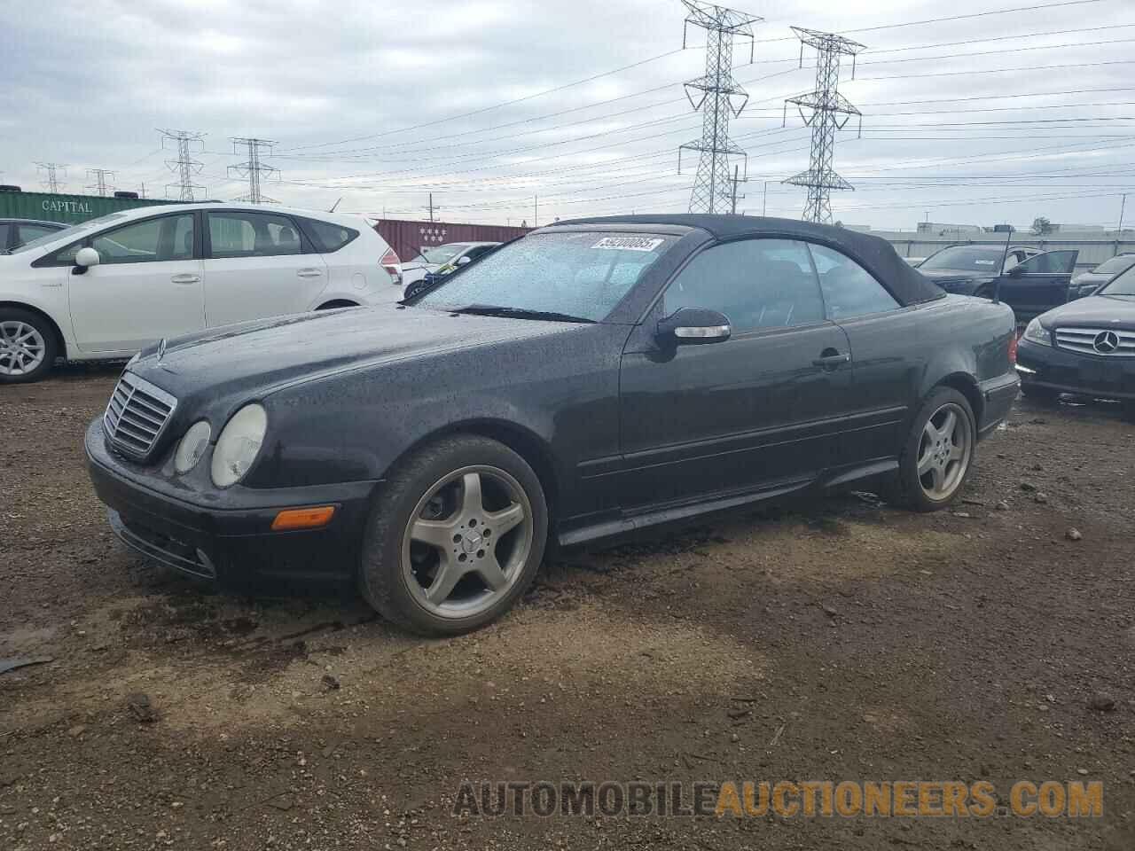 WDBLK70G02T117915 MERCEDES-BENZ CLK-CLASS 2002