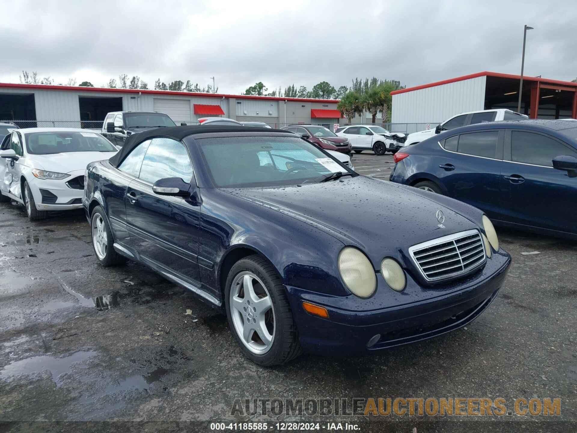 WDBLK70G43T139661 MERCEDES-BENZ CLK 430 2003