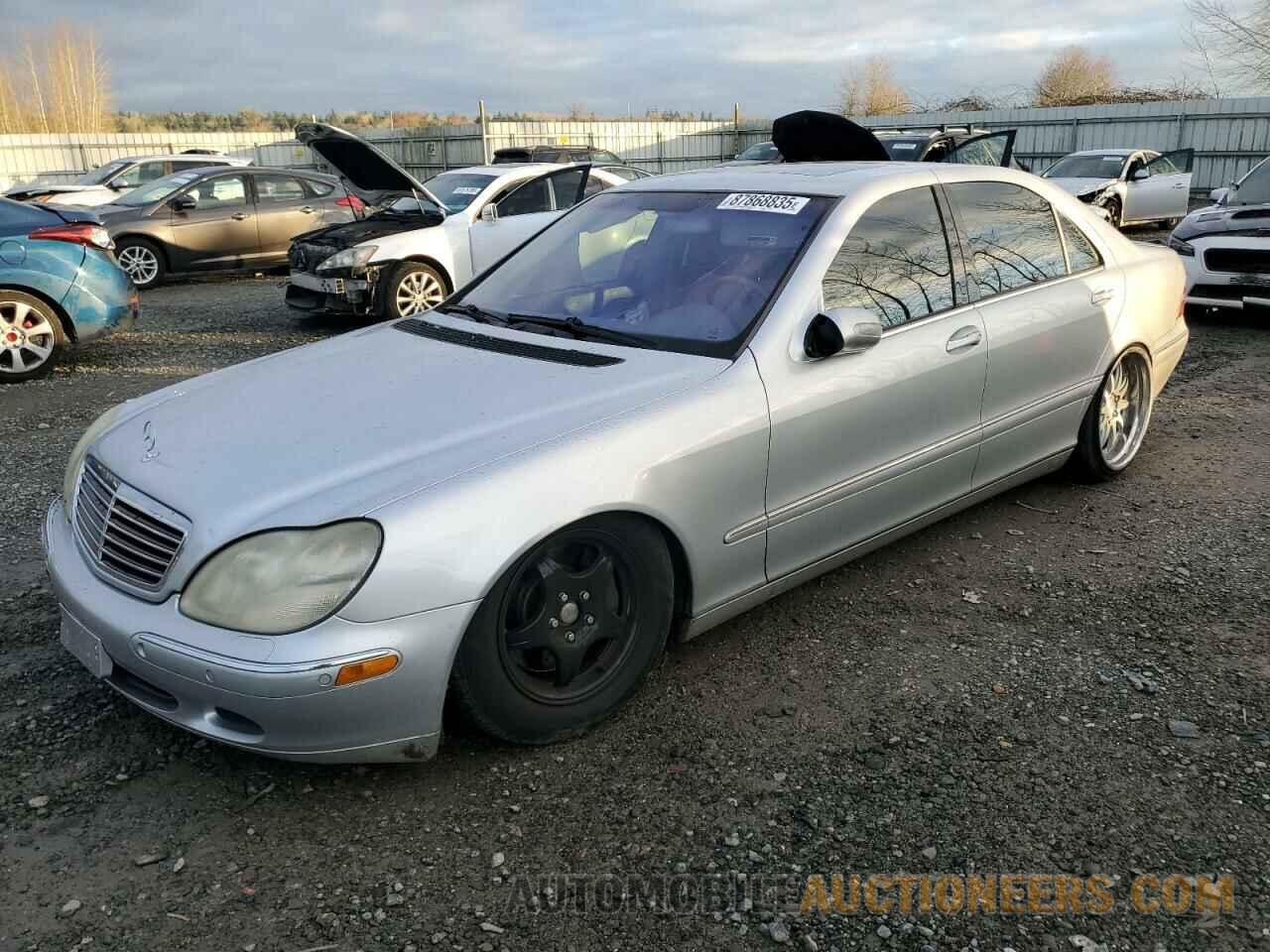 WDBNG70J01A180593 MERCEDES-BENZ S-CLASS 2001