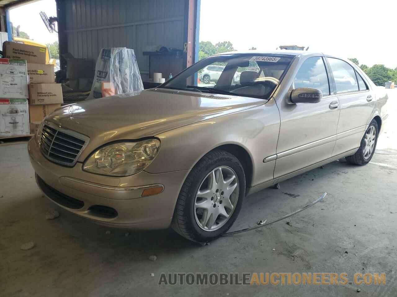 WDBNG70J23A358491 MERCEDES-BENZ S-CLASS 2003