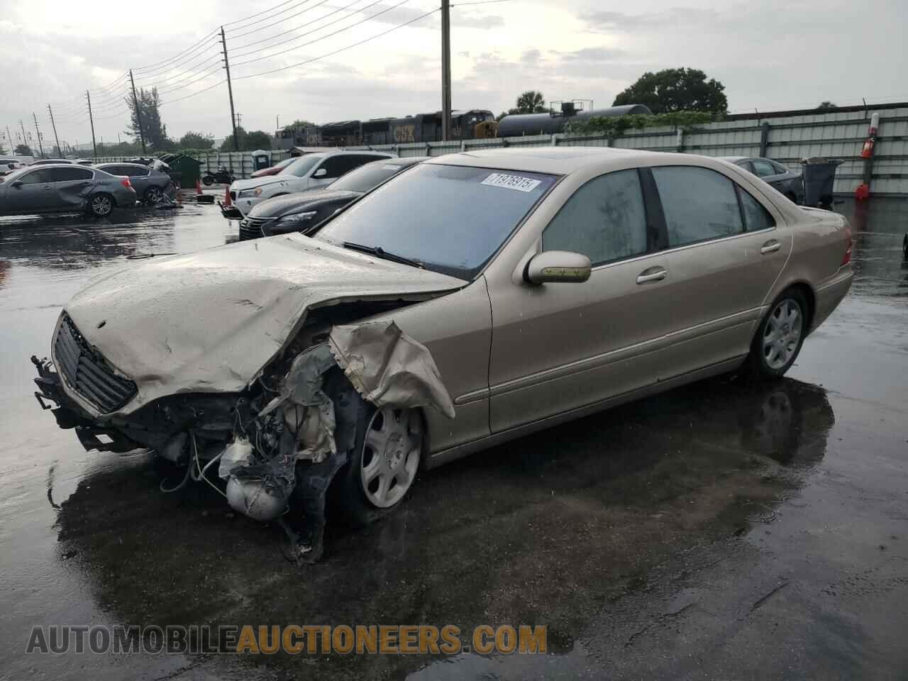 WDBNG70J51A171663 MERCEDES-BENZ S-CLASS 2001