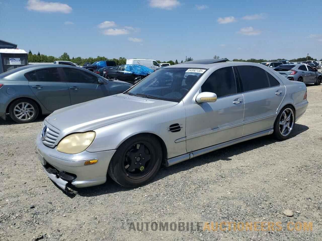 WDBNG70J61A181750 MERCEDES-BENZ S-CLASS 2001