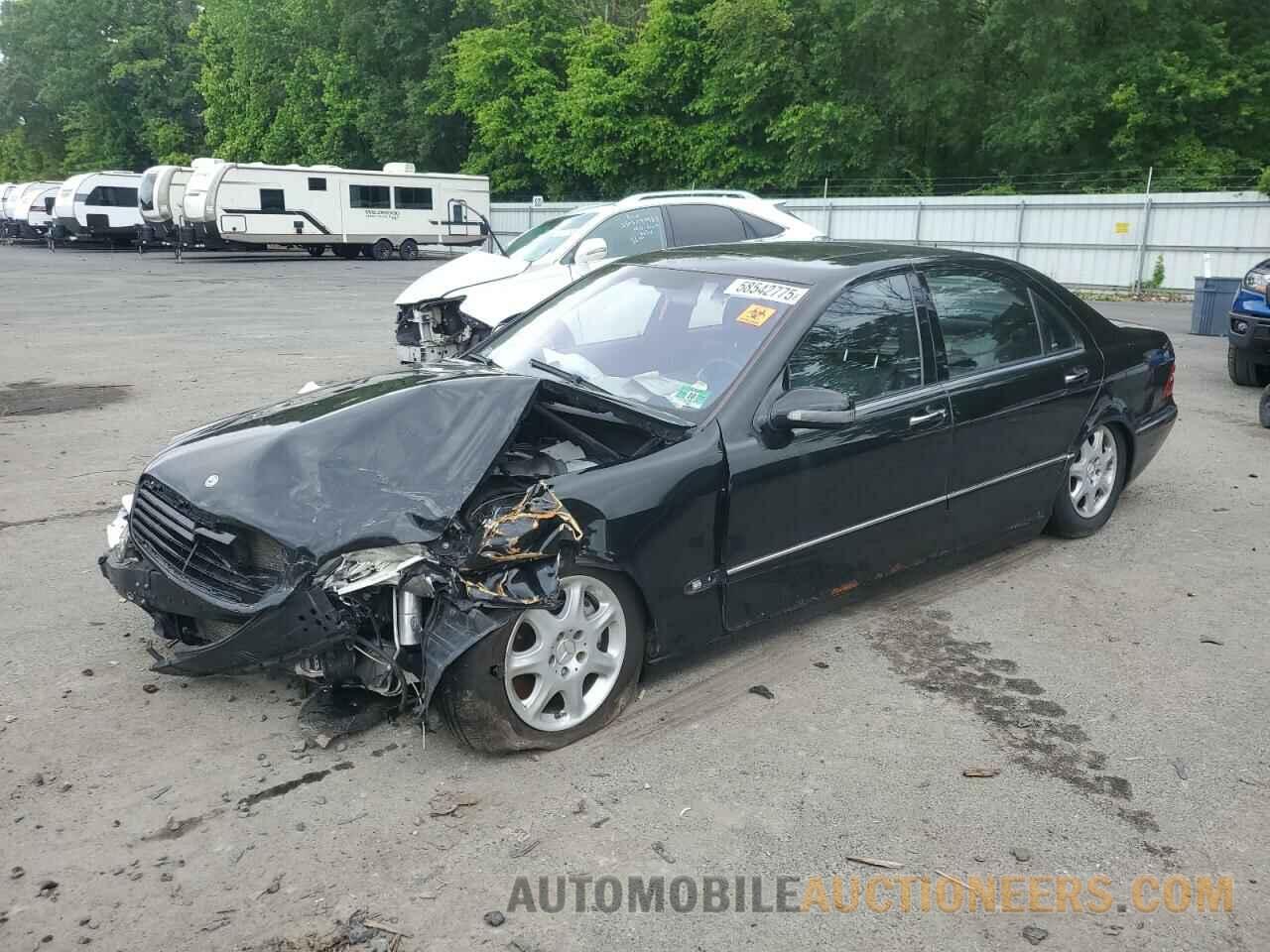 WDBNG70J82A298876 MERCEDES-BENZ S-CLASS 2002