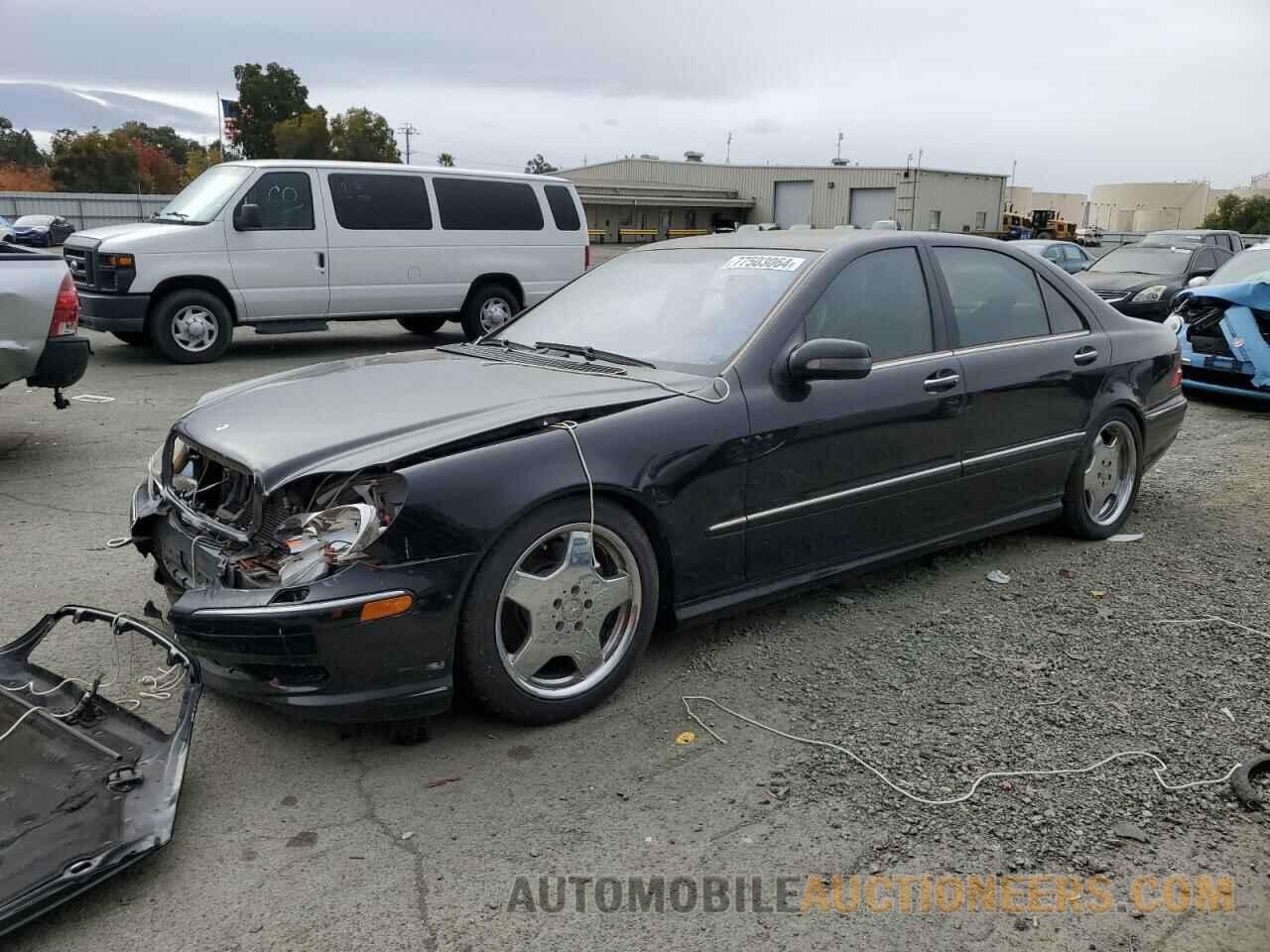 WDBNG73J91A182791 MERCEDES-BENZ S-CLASS 2001