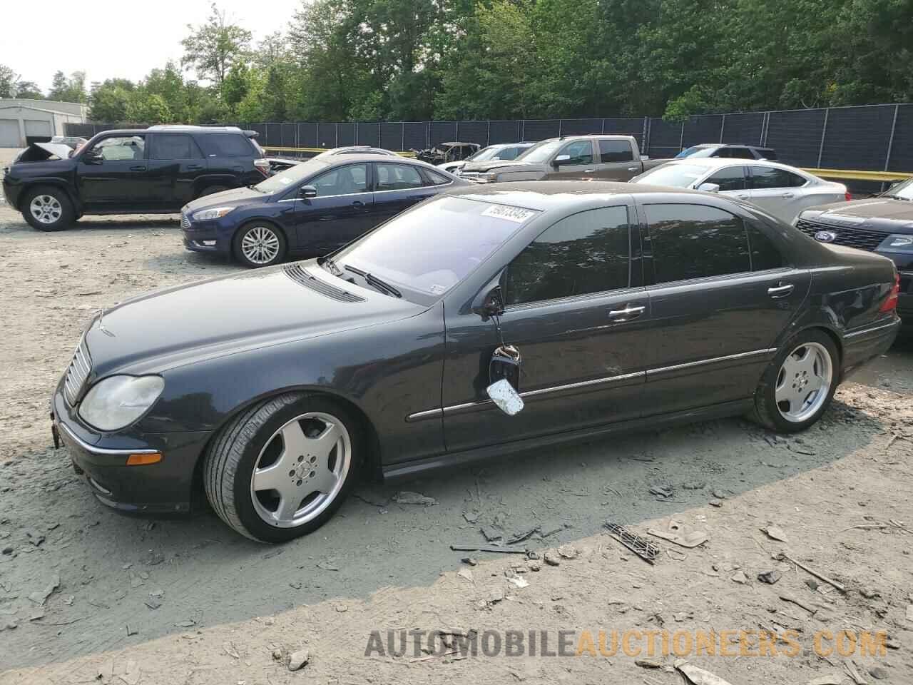 WDBNG75J02A313766 MERCEDES-BENZ S-CLASS 2002