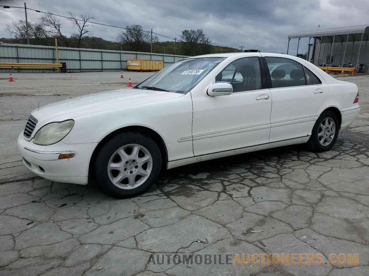 WDBNG75J12A235613 MERCEDES-BENZ S-CLASS 2002