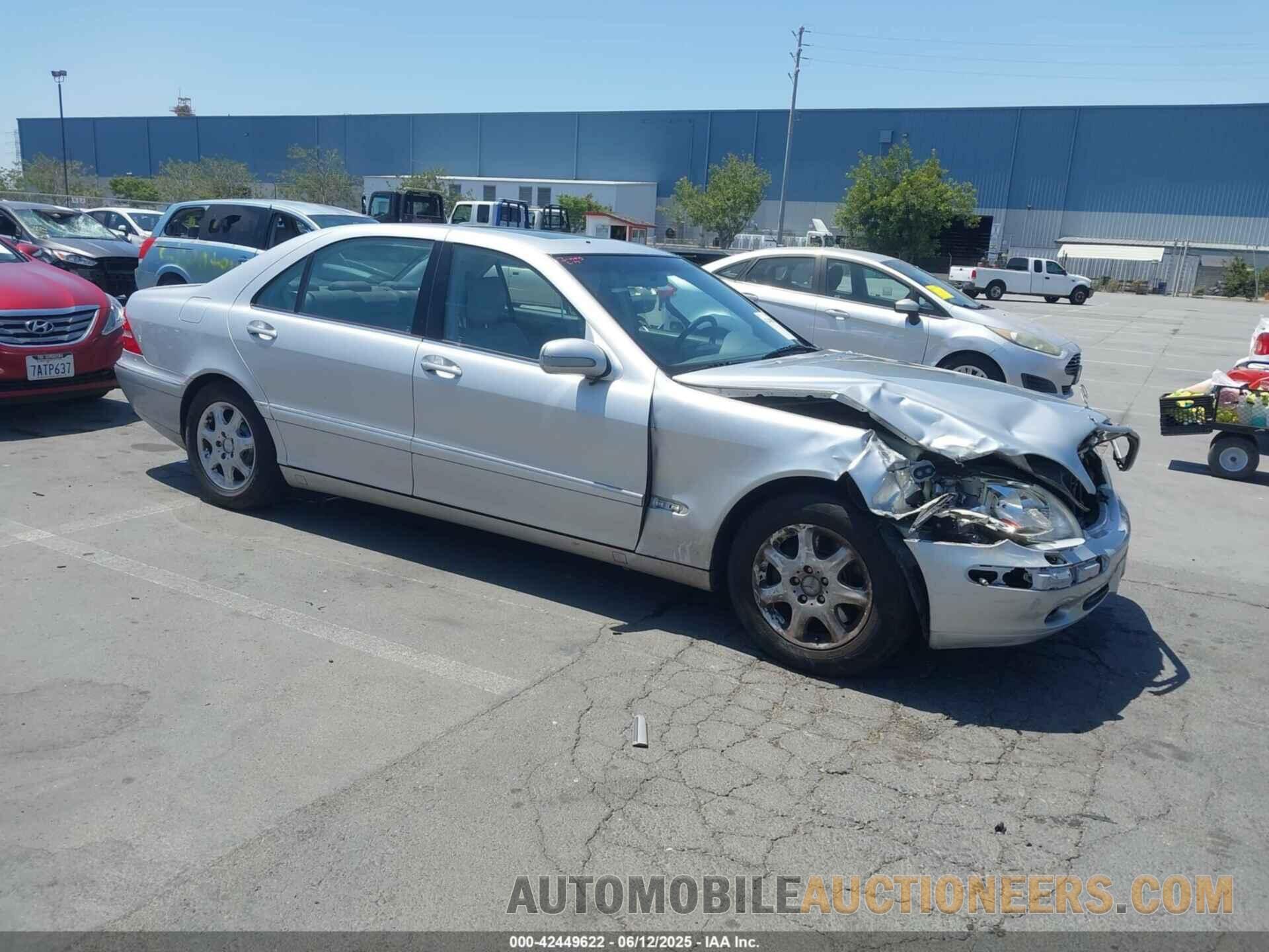 WDBNG75J2YA092941 MERCEDES-BENZ S 500 2000