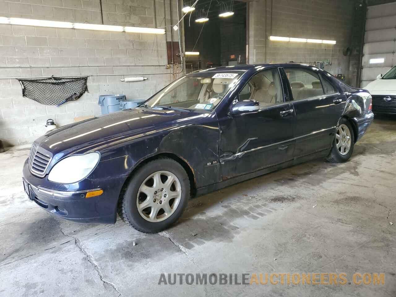 WDBNG75J61A173382 MERCEDES-BENZ S-CLASS 2001