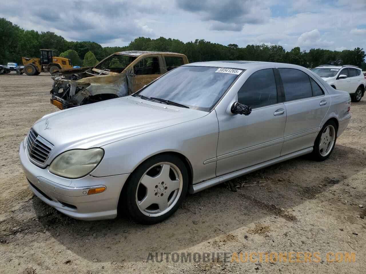 WDBNG75JX2A237991 MERCEDES-BENZ S-CLASS 2002