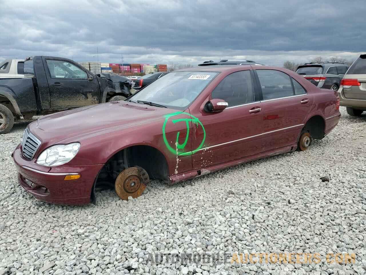 WDBNG84J94A421961 MERCEDES-BENZ S-CLASS 2004