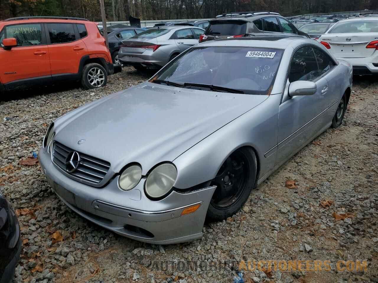 WDBPJ75J1YA006562 MERCEDES-BENZ CL-CLASS 2000