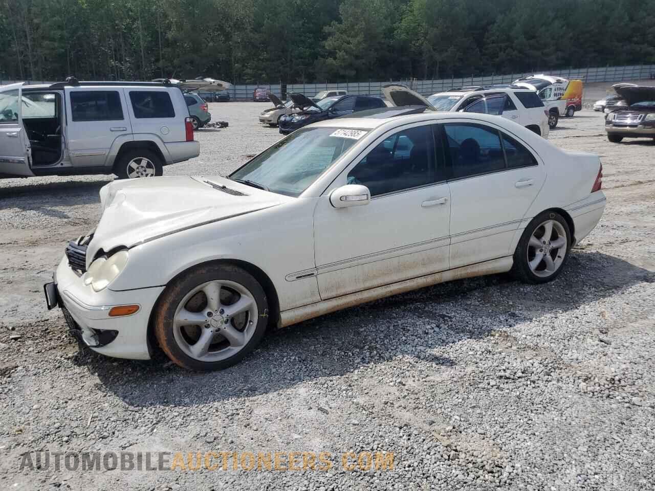 WDBRF52H26F752017 MERCEDES-BENZ C-CLASS 2006