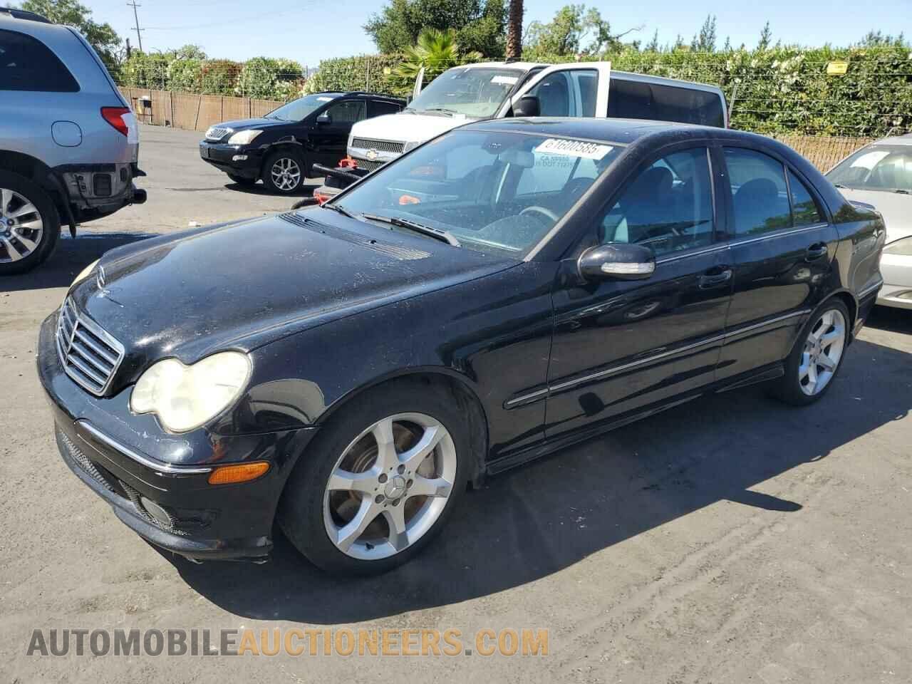 WDBRF52H37F933113 MERCEDES-BENZ C-CLASS 2007