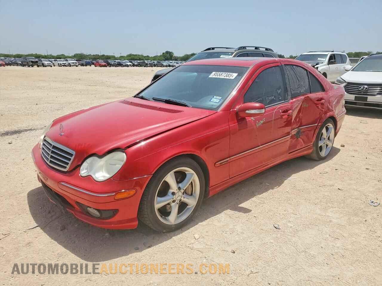 WDBRF52H56F832007 MERCEDES-BENZ C-CLASS 2006