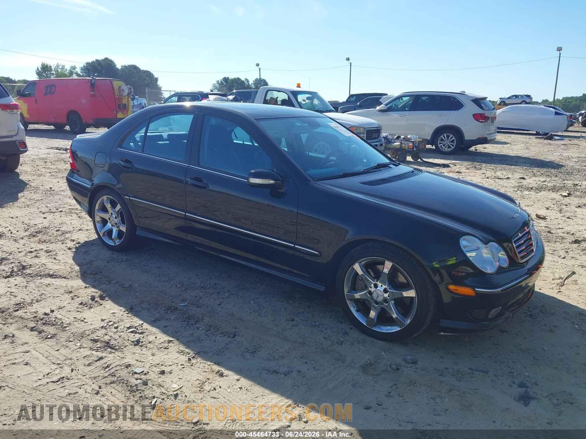 WDBRF52H67F877832 MERCEDES-BENZ C 230 2007