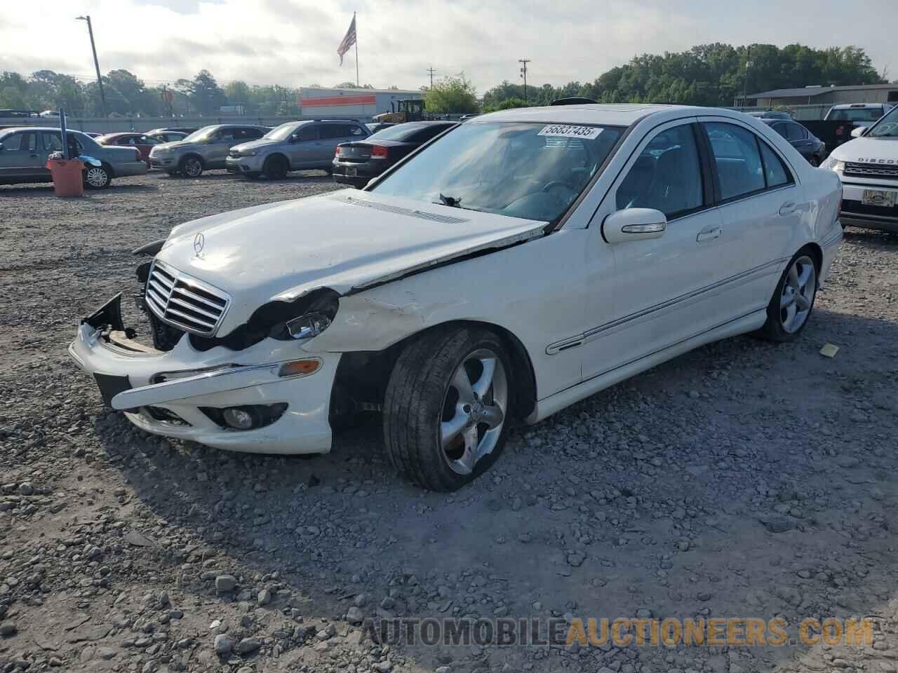 WDBRF52H76F771775 MERCEDES-BENZ C-CLASS 2006