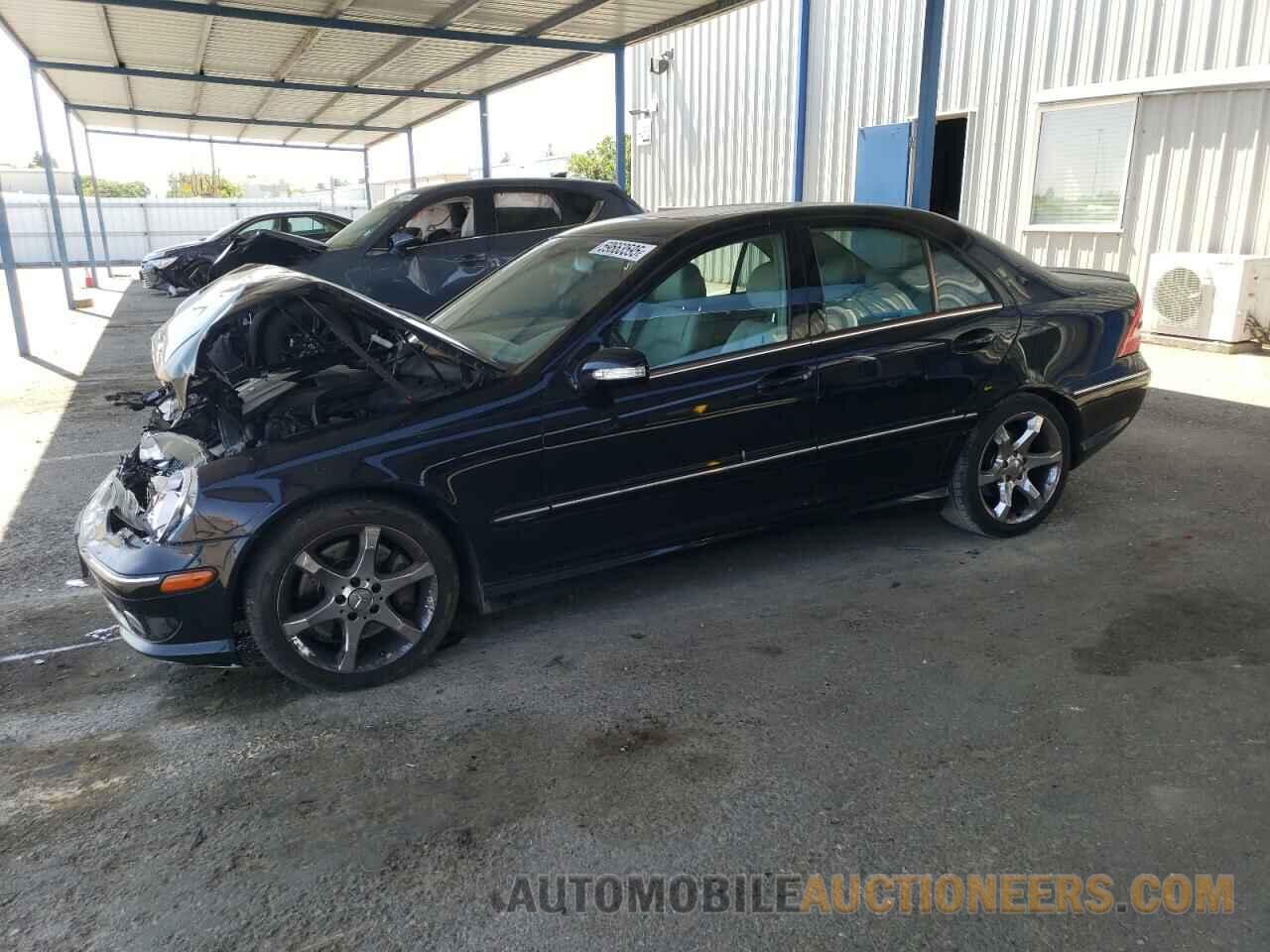 WDBRF52H77F924124 MERCEDES-BENZ C-CLASS 2007