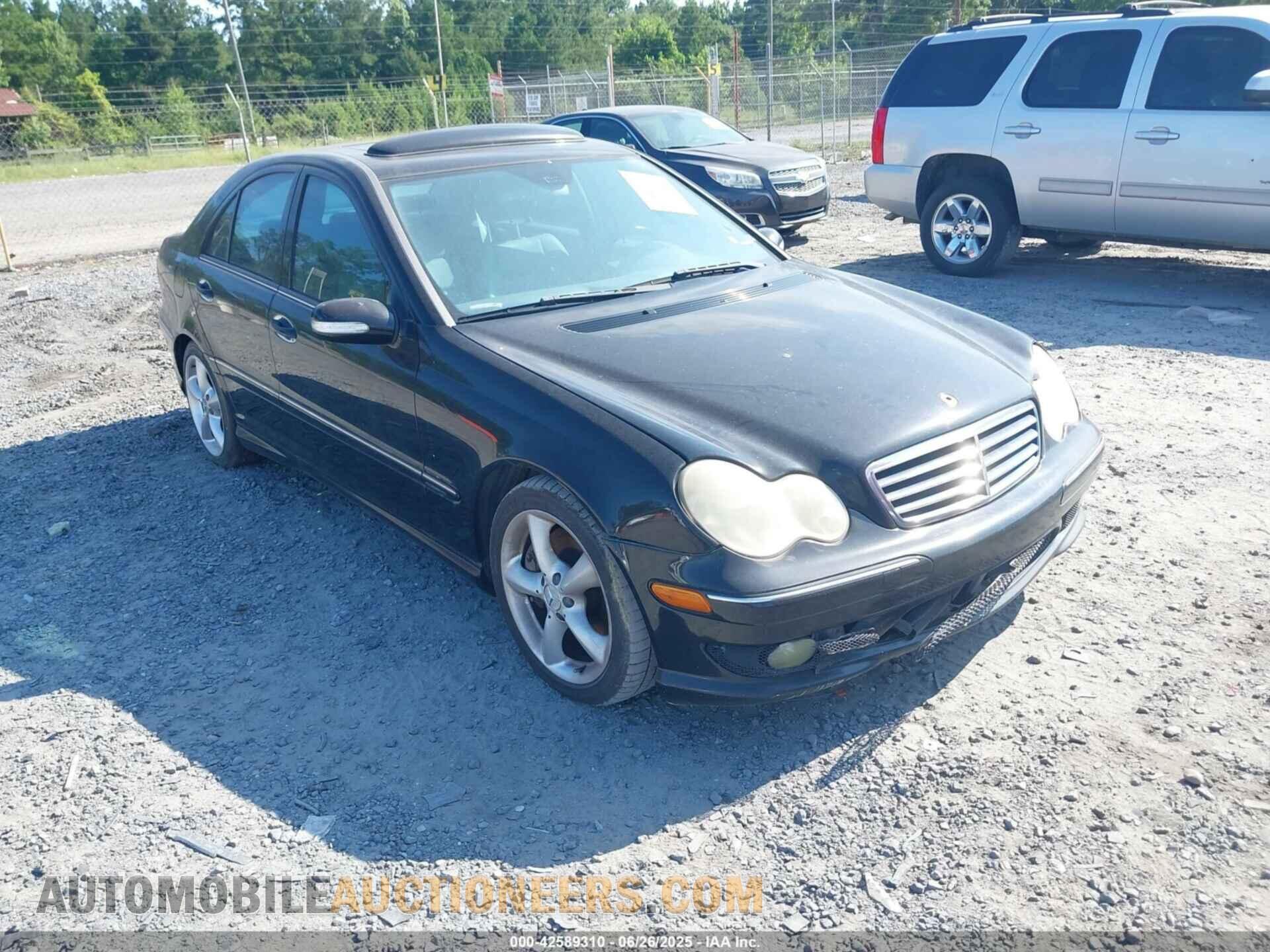 WDBRF52H96A890229 MERCEDES-BENZ C 230 2006