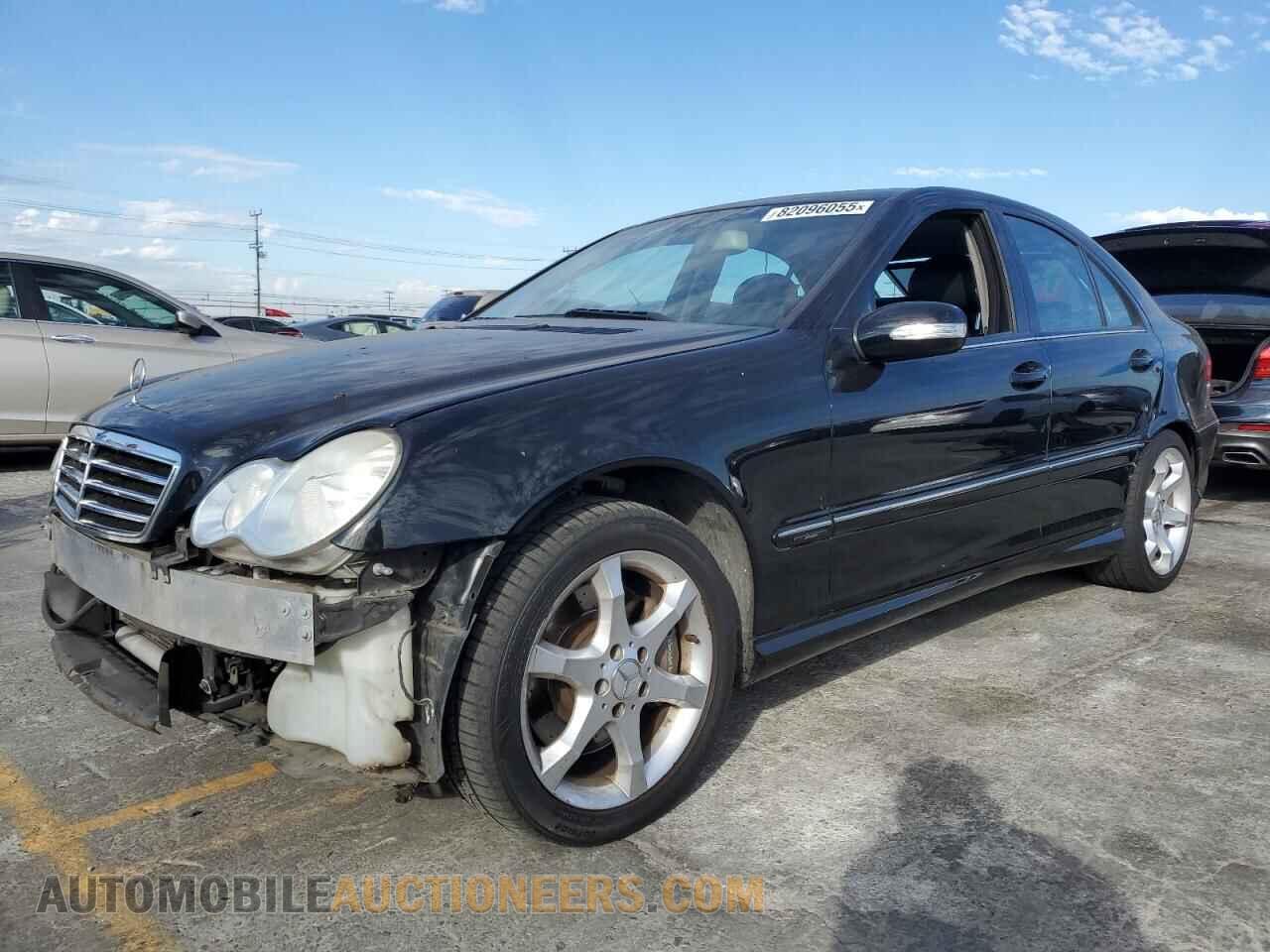 WDBRF52H97F904344 MERCEDES-BENZ C-CLASS 2007
