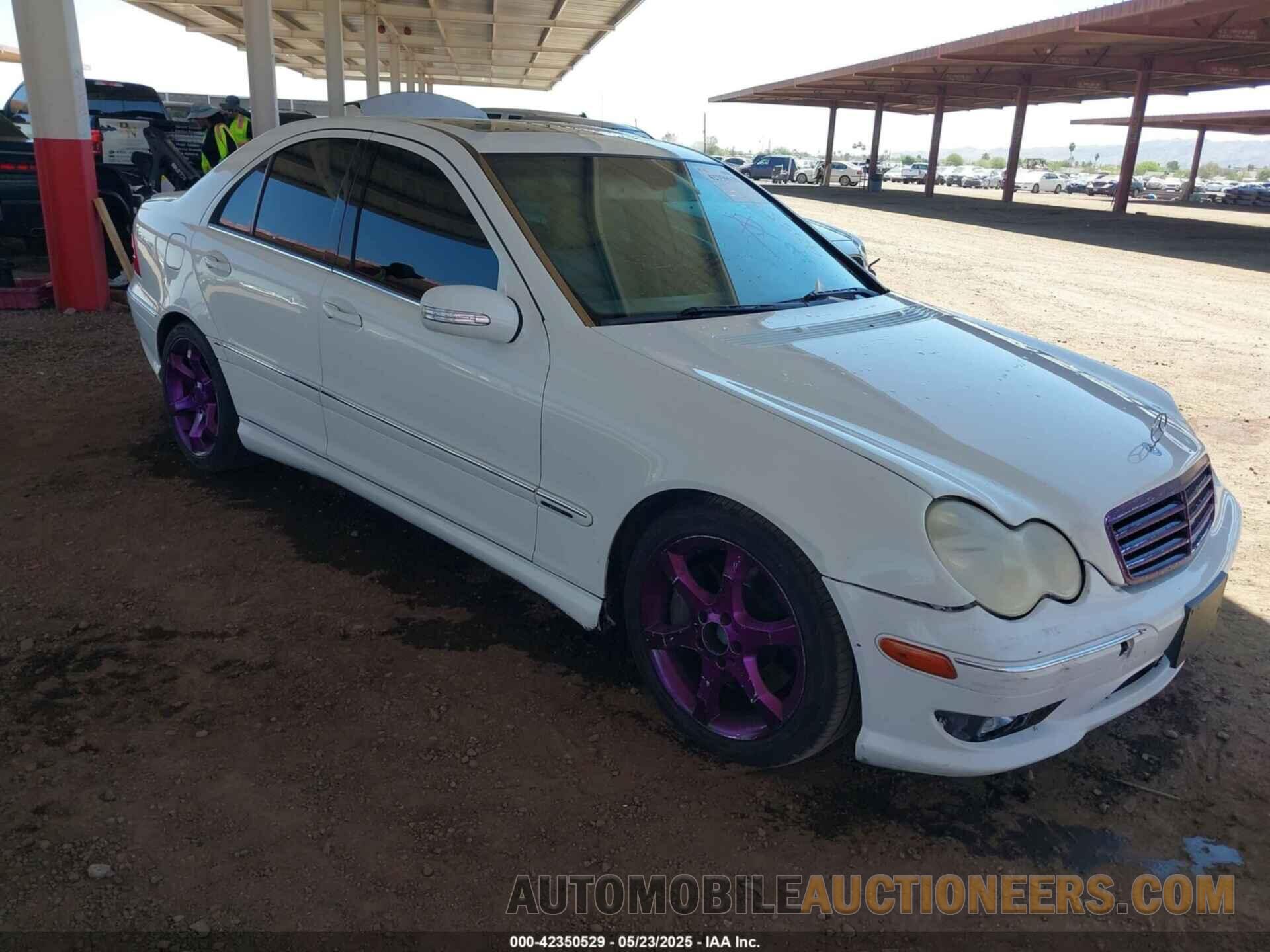 WDBRF52HX7F903574 MERCEDES-BENZ C 230 2007