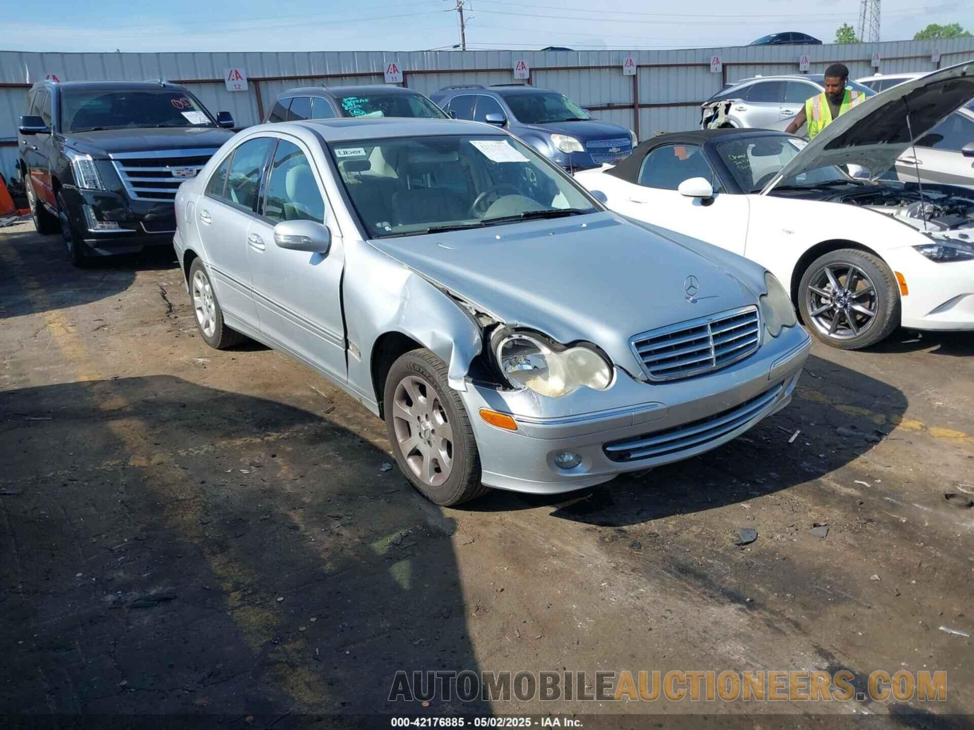 WDBRF54H16A830765 MERCEDES-BENZ C 280 2006
