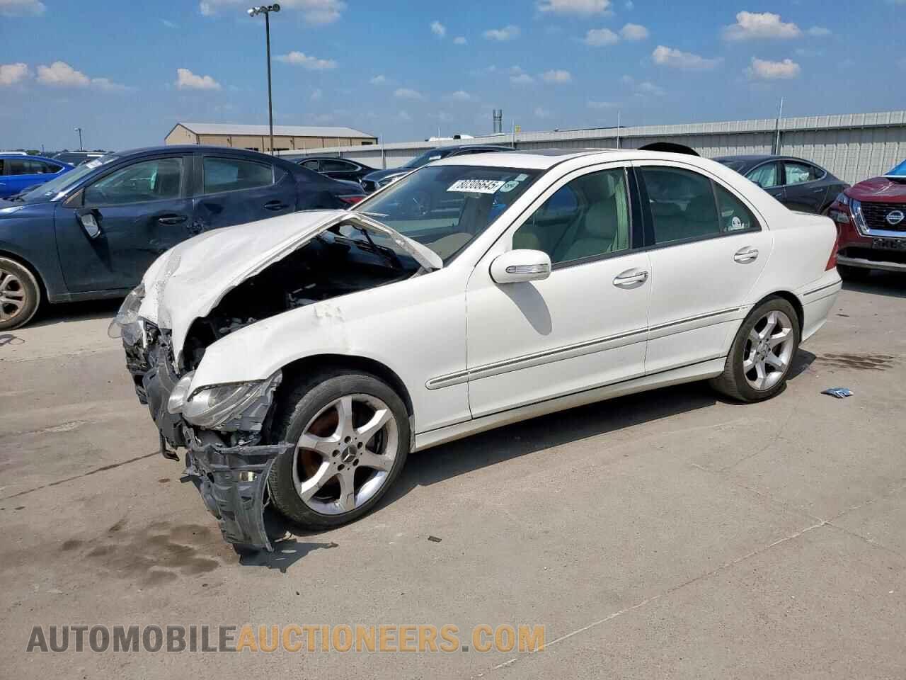 WDBRF56H67F855310 MERCEDES-BENZ C-CLASS 2007