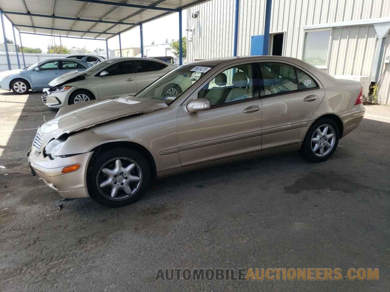 WDBRF61J12F232217 MERCEDES-BENZ C-CLASS 2002