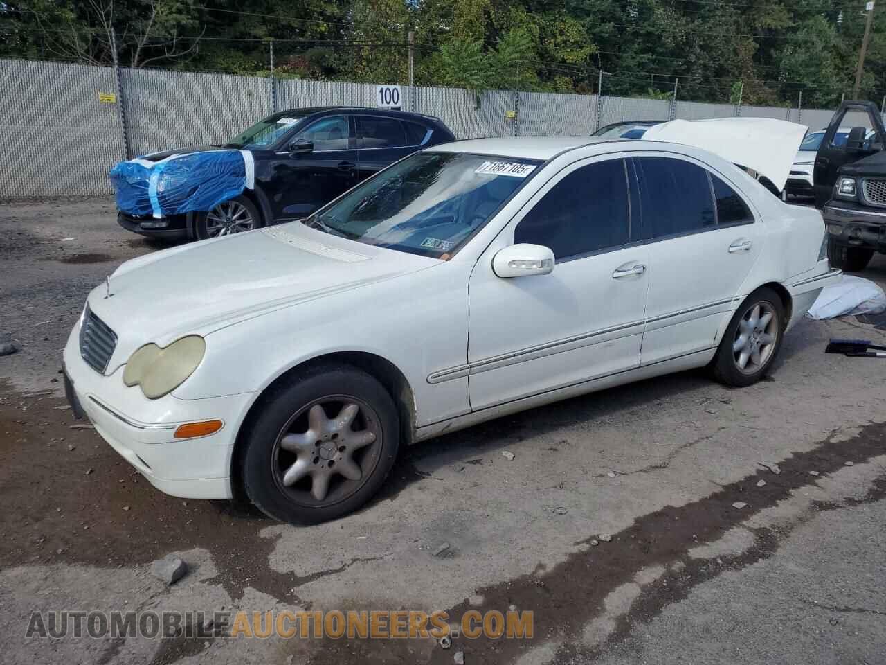WDBRF61JX2F179680 MERCEDES-BENZ C-CLASS 2002
