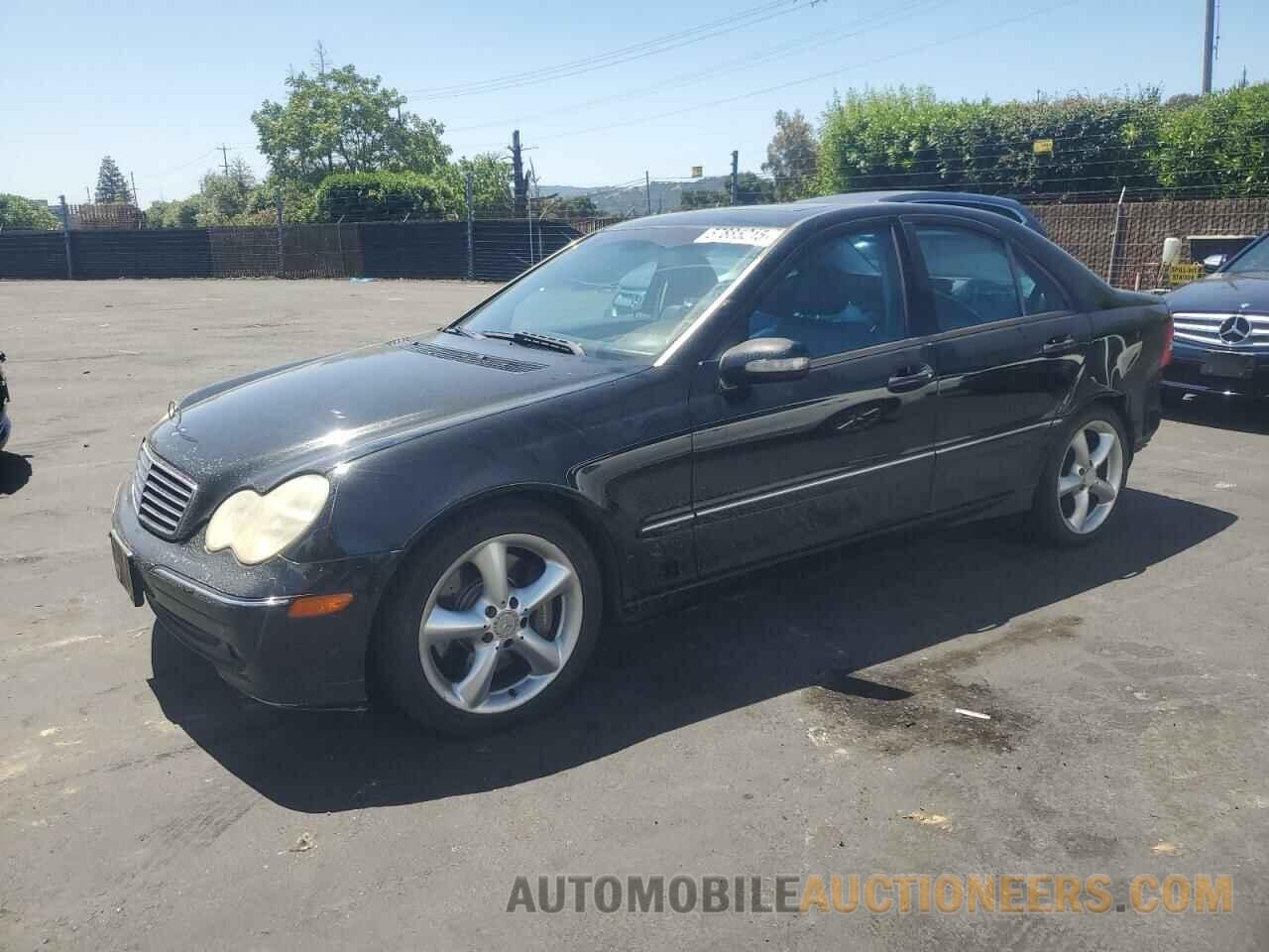 WDBRF64J84F503921 MERCEDES-BENZ C-CLASS 2004