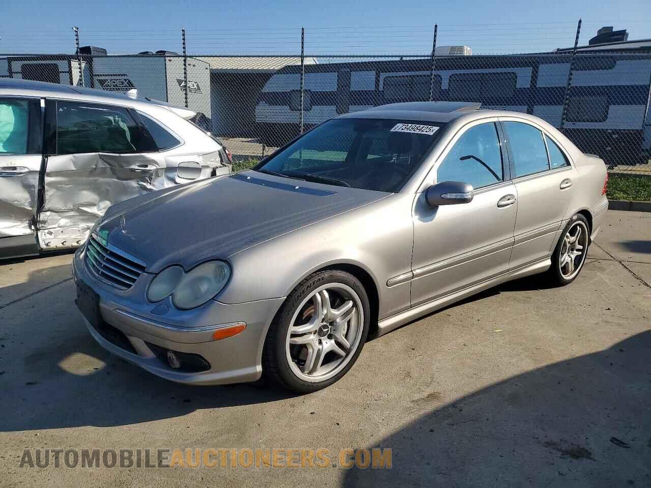 WDBRF76J25F663118 MERCEDES-BENZ C-CLASS 2005