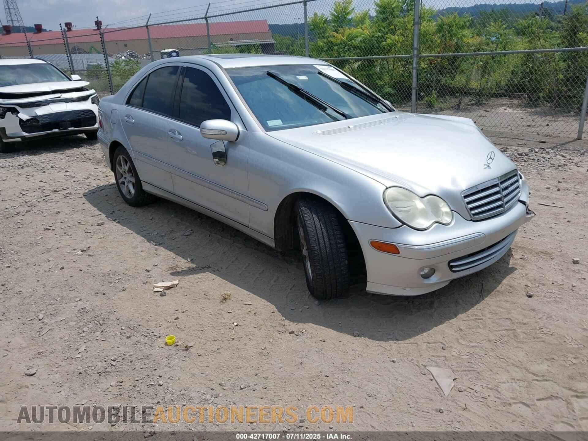 WDBRF92H07F854151 MERCEDES-BENZ C 280 2007