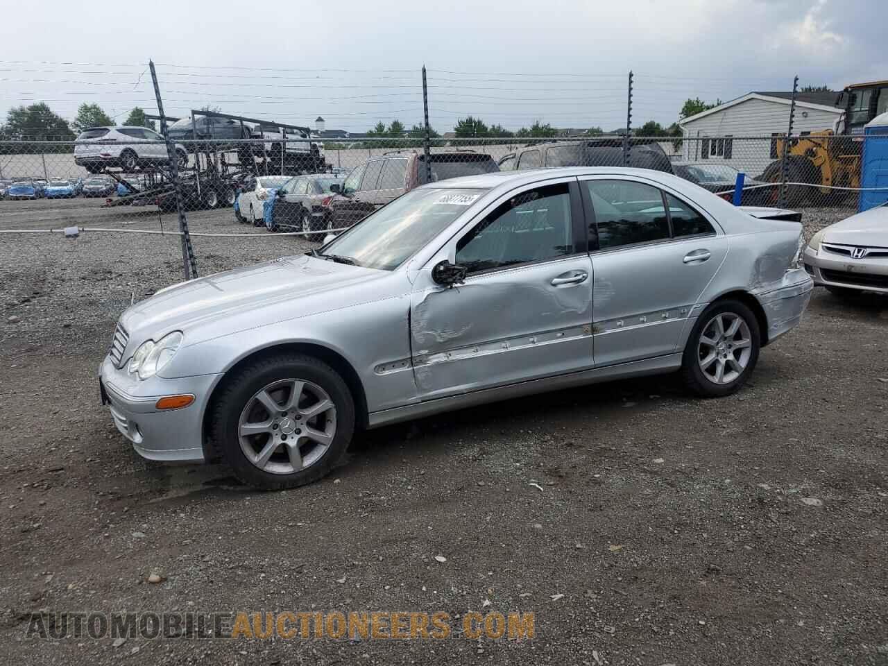 WDBRF92H67F921321 MERCEDES-BENZ C-CLASS 2007