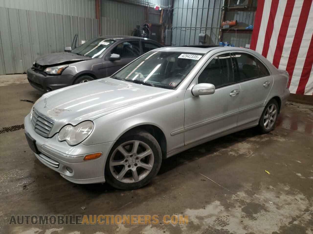 WDBRF92H77F853420 MERCEDES-BENZ C-CLASS 2007